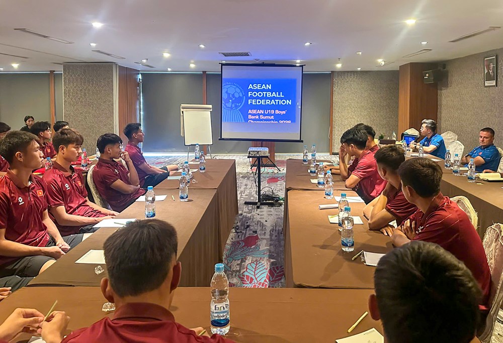 U19 Việt Nam tăng tốc chuẩn bị cho Giải U19 Đông Nam Á 2026 - ảnh 2