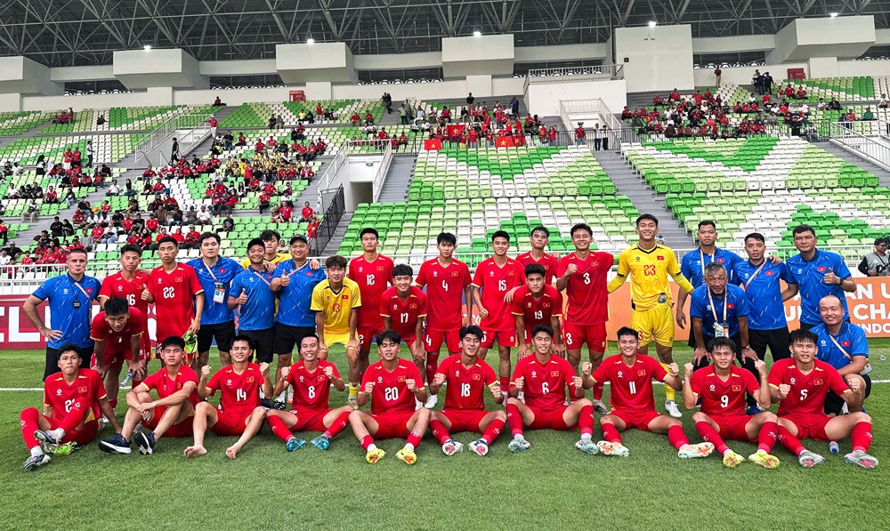 Xếp hạng mới nhất tại Giải U19 Đông Nam Á 2026: U19 Việt Nam tạm dẫn đầu bảng A - ảnh 3