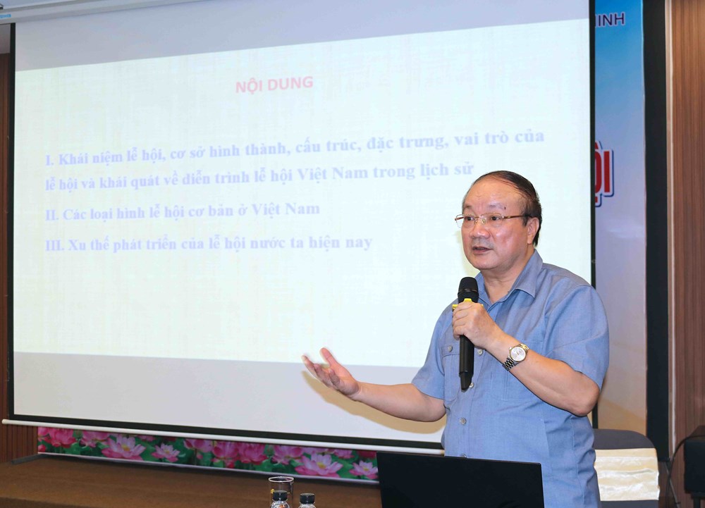 Bồi dưỡng kiến thức, kỹ năng về quản lý lễ hội năm 2026  - ảnh 5