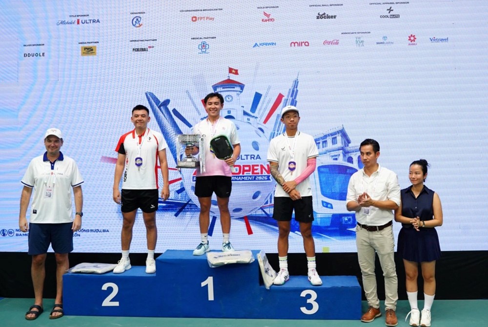 Các tay vợt Việt Nam thắng lớn tại Giải Pickleball Michelob ULTRA - châu Á mở rộng 2026 - ảnh 2