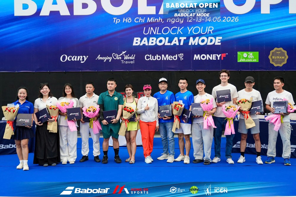 Babolat Open 2026: Hấp dẫn 2 giải đấu tennis và pickleball với giải thưởng “khủng” - ảnh 1