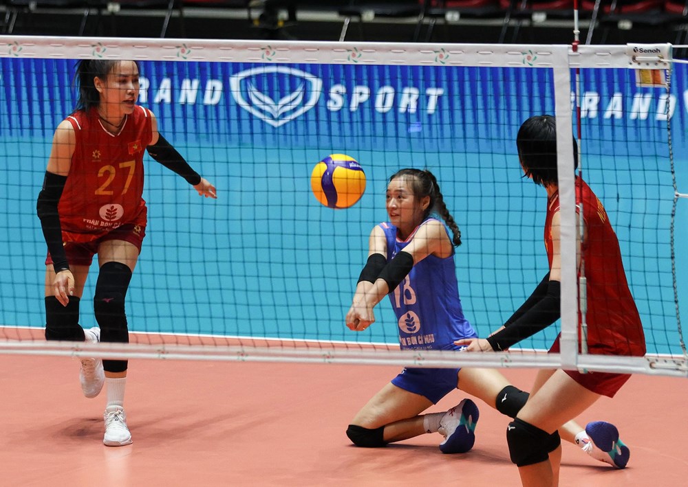 Tuyển bóng chuyền nữ Việt Nam vào bán kết AVC Cup 2026 với ngôi nhì bảng - ảnh 1