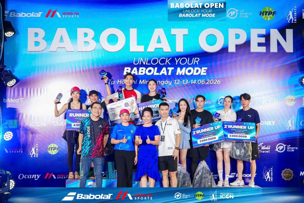 Đã tìm ra những nhà vô địch tại Giải tennis – pickleball Babolat Open Cup 2026  - ảnh 2