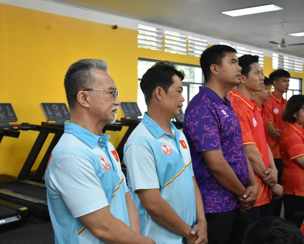 Thứ trưởng Hoàng Đạo Cương kiểm tra công tác chuẩn bị ASIAD 20 - ảnh 2