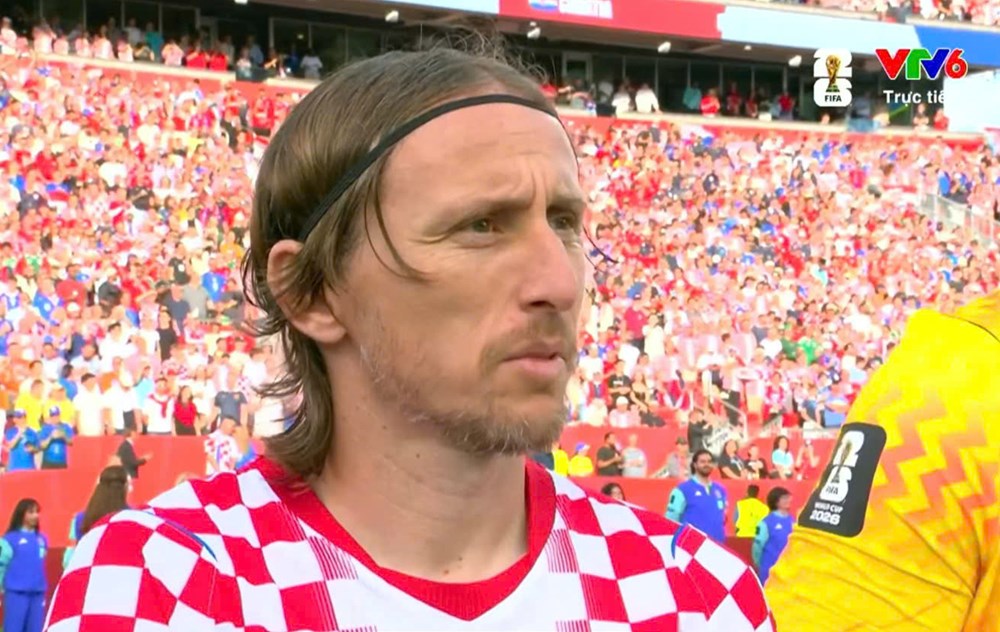 Luka Modric cán mốc 200 trận trong màu áo tuyển Croatia - ảnh 1