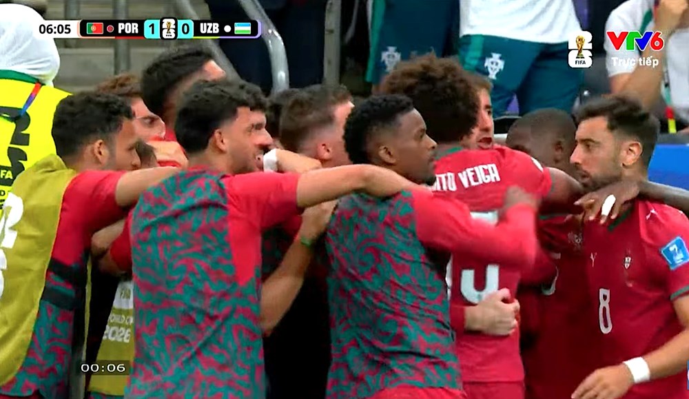Xếp hạng World Cup 2026 mới nhất: Bồ Đào Nha xếp thứ hai bảng K - ảnh 1