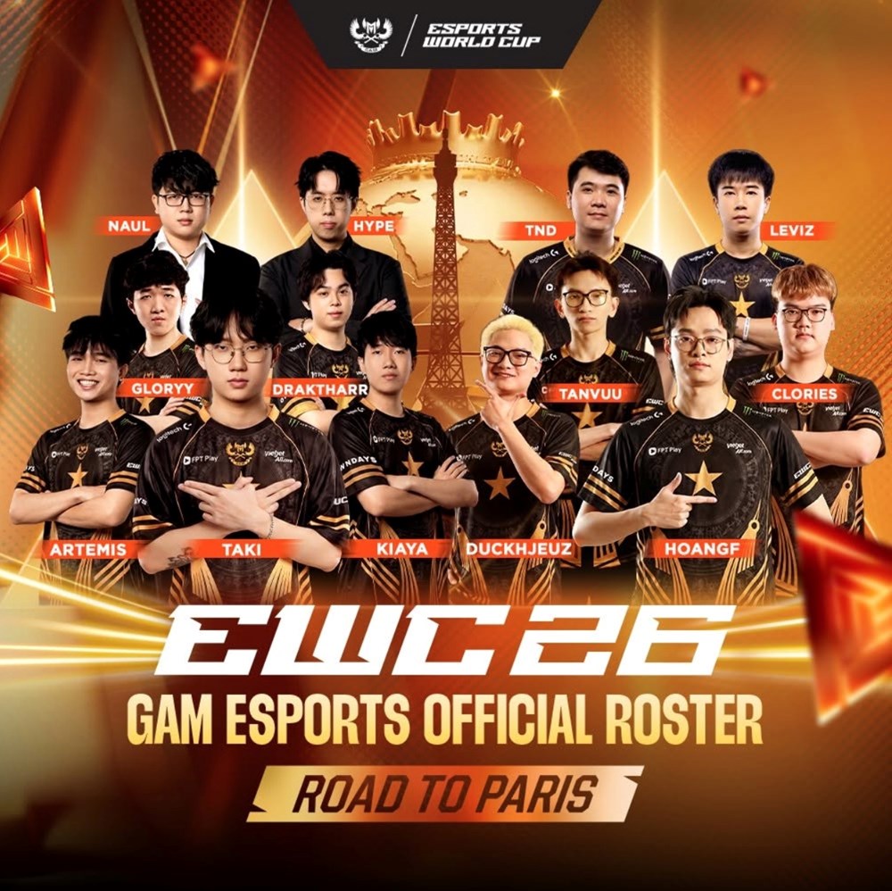 GAM Esports sẵn sàng cho Esports World Cup 2026 - ảnh 1