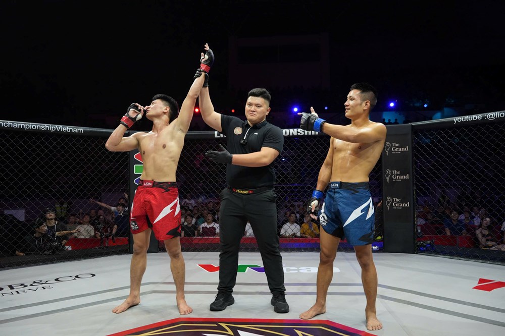 Võ sĩ Việt Nam tạo dấu ấn trước dàn đối thủ Trung Quốc tại MMA Lion Championship 33 - ảnh 2
