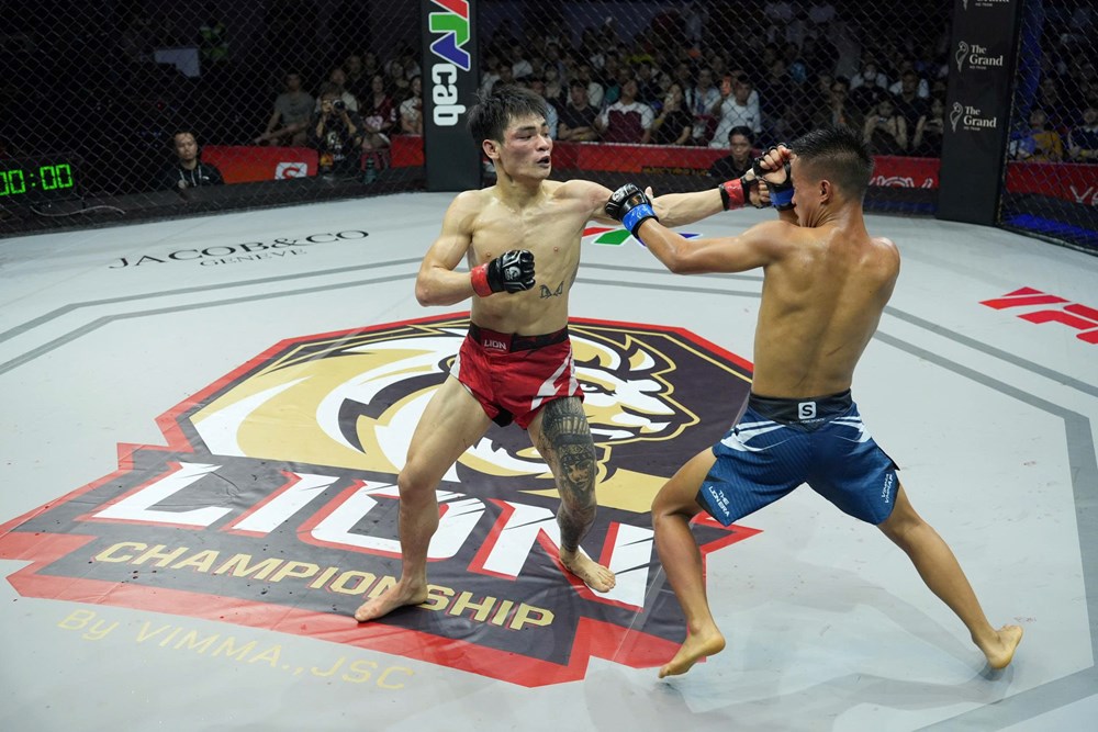 Võ sĩ Việt Nam tạo dấu ấn trước dàn đối thủ Trung Quốc tại MMA Lion Championship 33 - ảnh 1