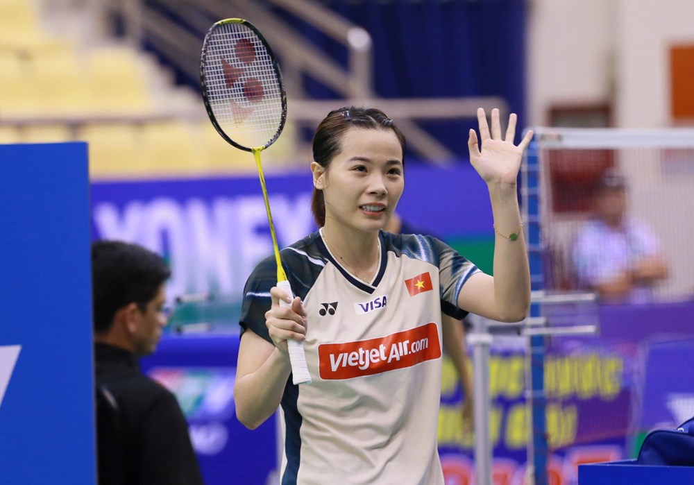 Thùy Linh khởi đầu ấn tượng tại Giải cầu lông Trung Quốc mở rộng 2026 - ảnh 1