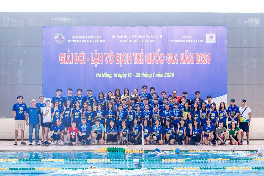 Giành 63 HCV, TP.HCM nhất toàn đoàn Giải bơi trẻ quốc gia 2026 - ảnh 1