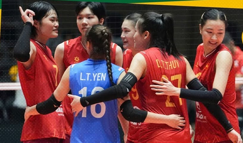 Lịch thi đấu bóng chuyền nữ SEA V.Cup 2026 hôm nay 1.8: Việt Nam quyết đấu Indonesia - ảnh 1