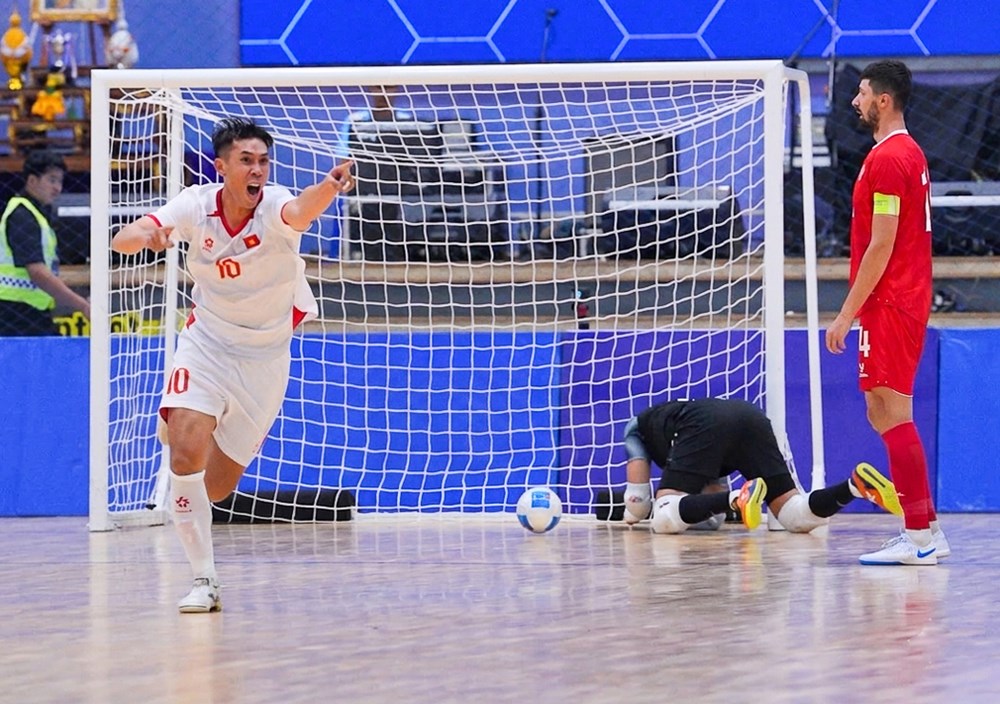 Màn thể hiện ấn tượng của đội tuyển futsal Việt Nam - ảnh 1