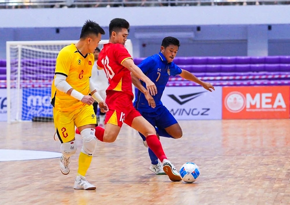 Đội tuyển futsal Việt Nam bất bại tại giải quốc tế Thái Lan - ảnh 2
