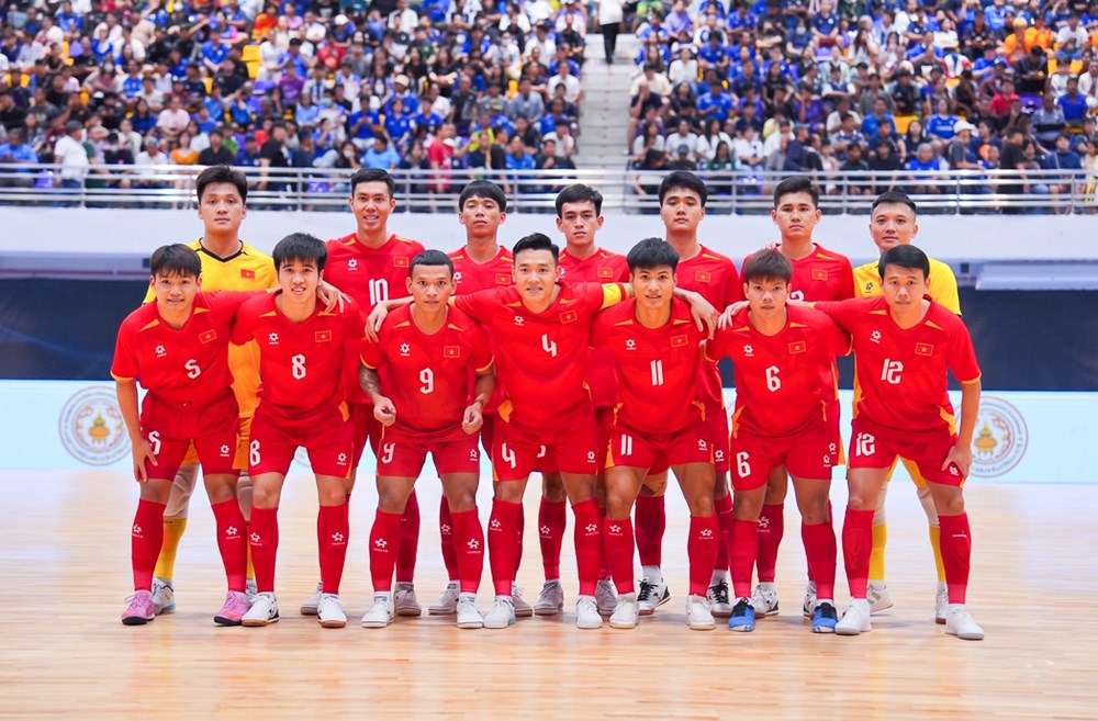 Đội tuyển futsal Việt Nam bất bại tại giải quốc tế Thái Lan - ảnh 1