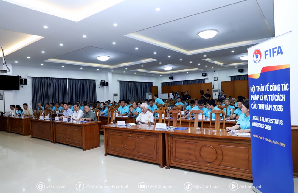 Khai mạc Hội thảo pháp lý và tư cách cầu thủ năm 2026 - ảnh 1