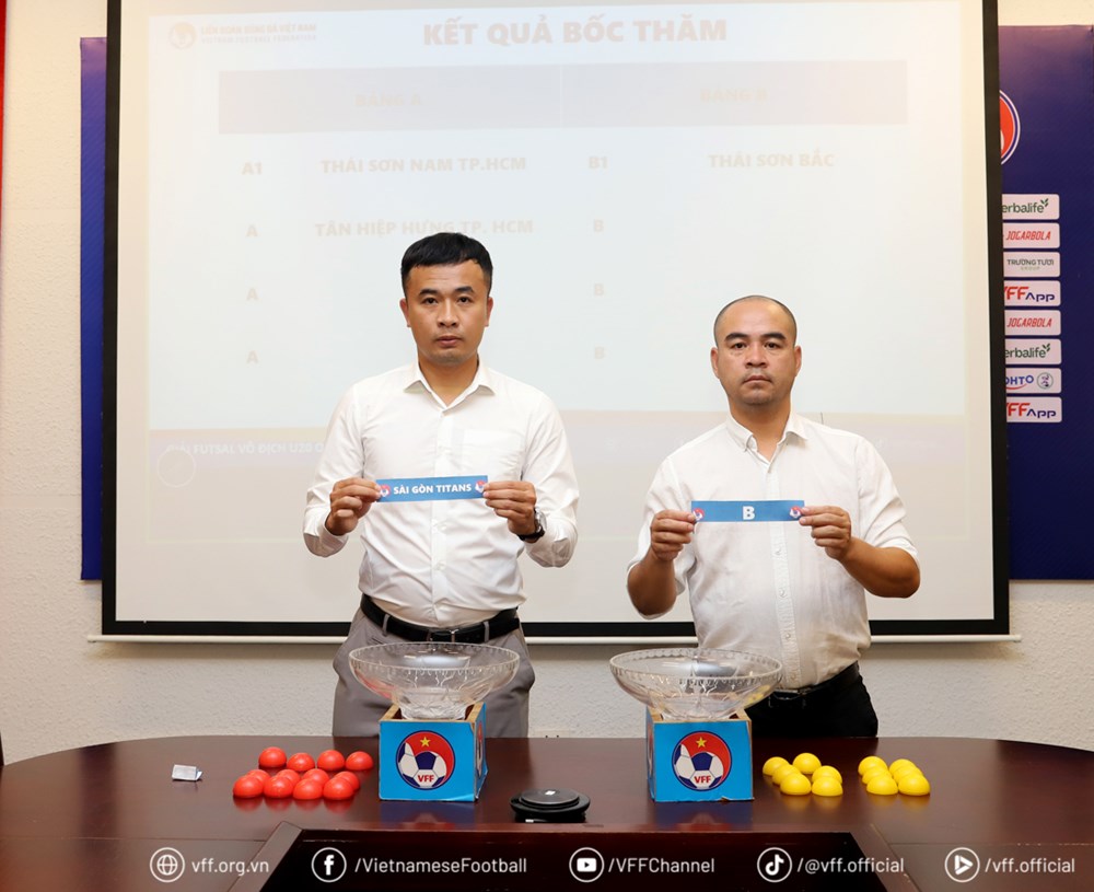 Tám đội bóng tham dự Giải futsal U20 quốc gia 2026 - ảnh 1