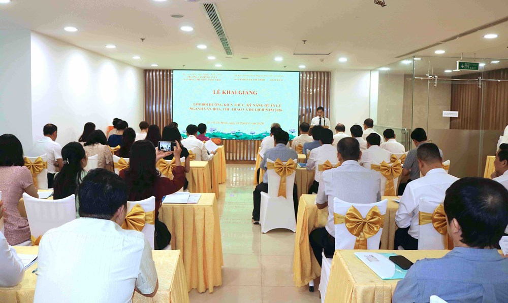 Đổi mới tư duy, mở ra không gian phát triển mới về kỹ năng quản lý ngành VHTTDL - ảnh 4