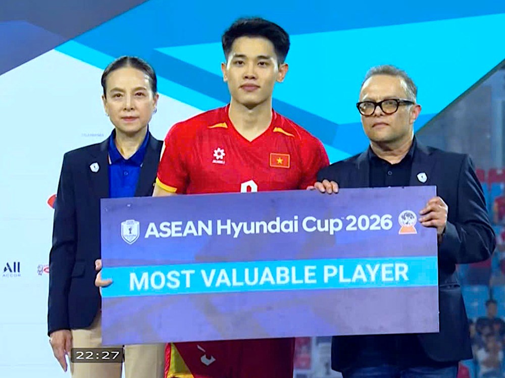 Đội tuyển Việt Nam áp đảo danh hiệu cá nhân ASEAN Cup 2026 - ảnh 1