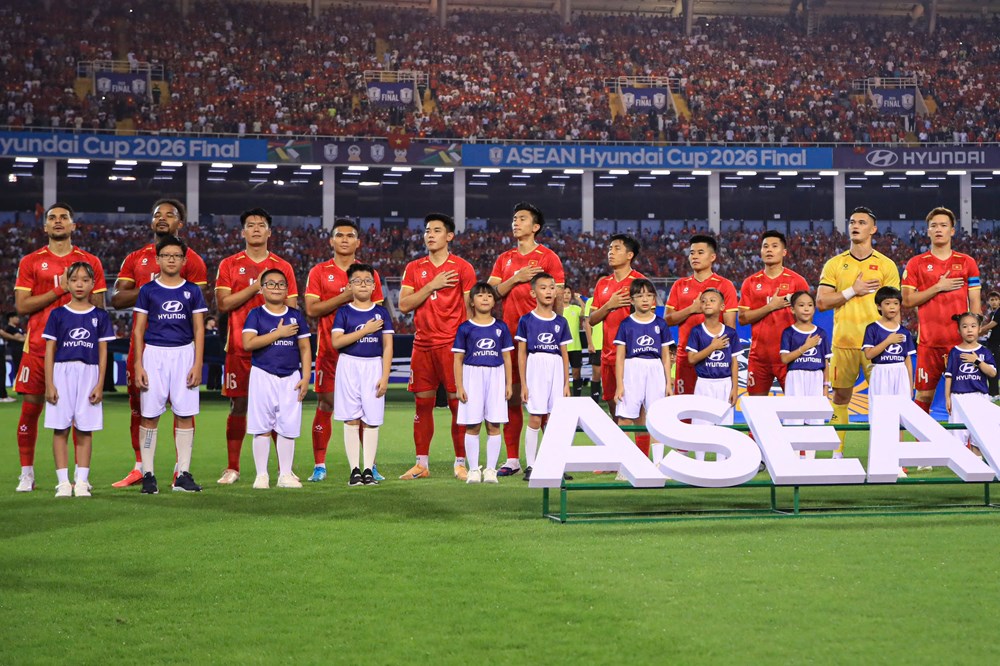 Hoà kịch tính Thái Lan tại Mỹ Đình, tuyển Việt Nam vô địch ASEAN Cup 2026  - ảnh 1