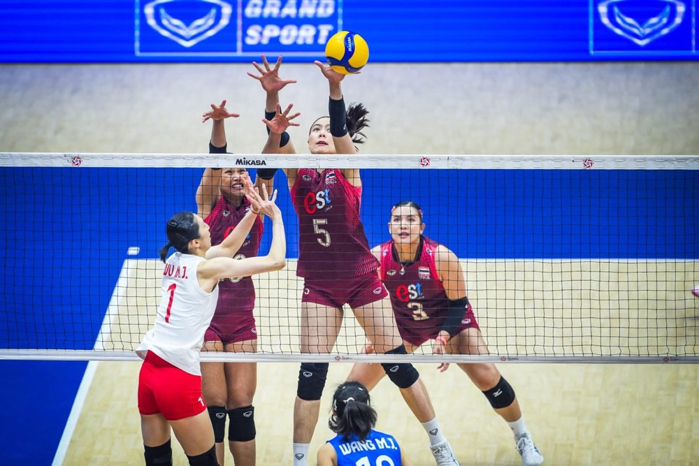 Bóng chuyền nữ Thái Lan làm nên lịch sử với tấm vé dự Olympic 2028 - ảnh 1