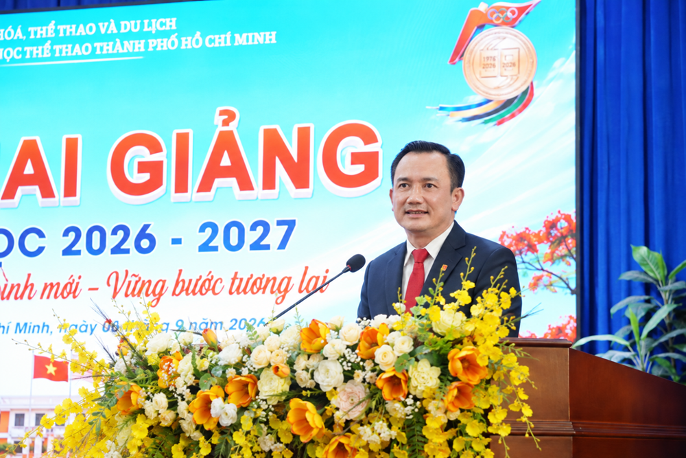 Trường Đại học TDTT TP.HCM khai giảng năm học 2026-2027 - ảnh 2