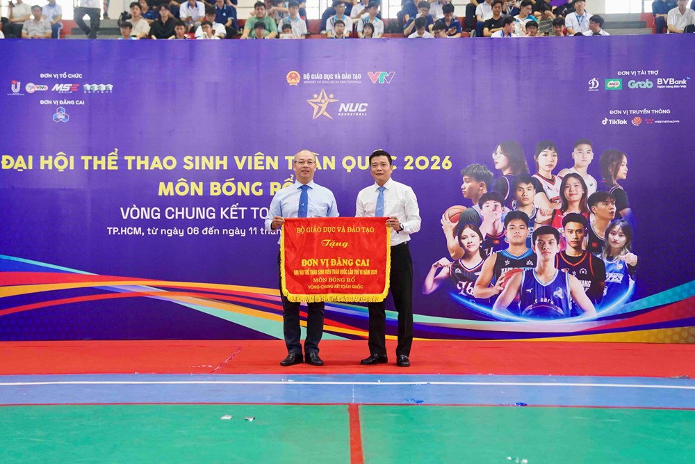 Khởi tranh môn bóng rổ Đại hội Thể thao Sinh viên toàn quốc lần thứ VI - ảnh 2