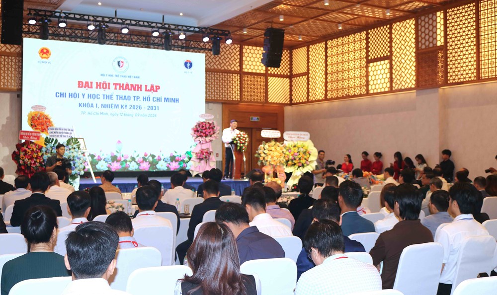 Thành lập Chi hội Y học Thể thao TP.HCM - ảnh 1