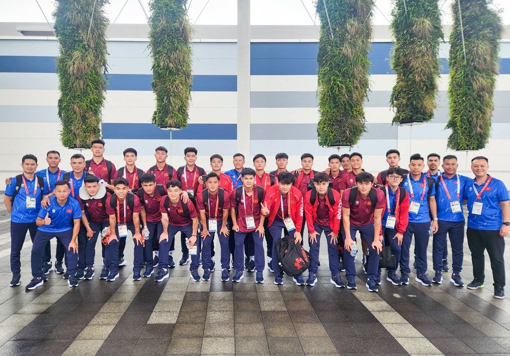 U23 Việt Nam đã đến Nhật Bản, sẵn sàng cho hành trình tại ASIAD 2026 - ảnh 1