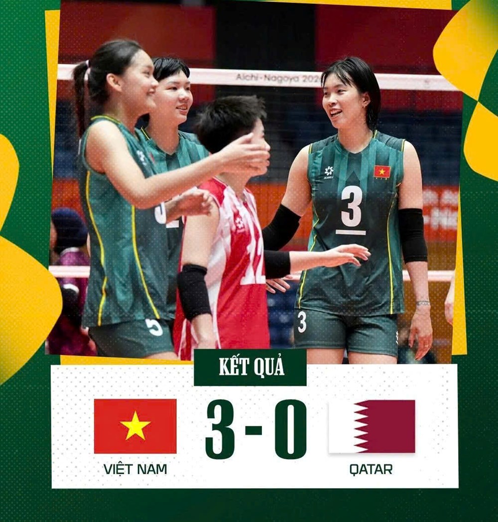 Tuyển bóng chuyền nữ Việt Nam thắng dễ không tưởng trận ra quân ASIAD 2026 - ảnh 1