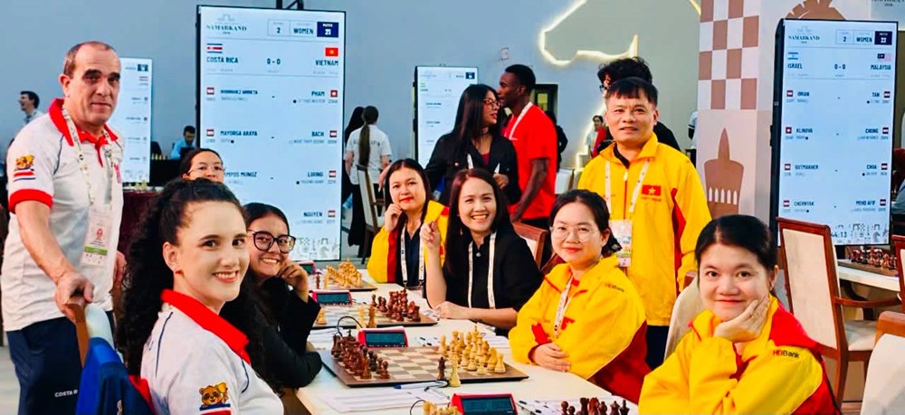 Cờ vua Việt Nam khởi đầu tưng bừng tại giải đồng đội thế giới 2026 - ảnh 1