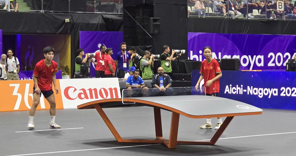 Teqball mang huy chương đầu tiên về cho Việt Nam tại ASIAD 2026 - ảnh 1