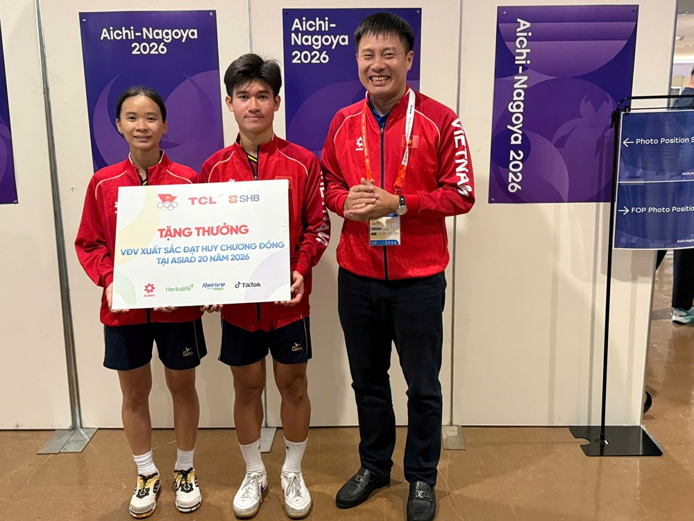 Teqball mang huy chương đầu tiên về cho Việt Nam tại ASIAD 2026 - ảnh 2