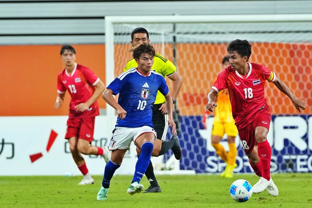Xác định 4 cặp đấu tứ kết bóng đá nam ASIAD 2026 - ảnh 1