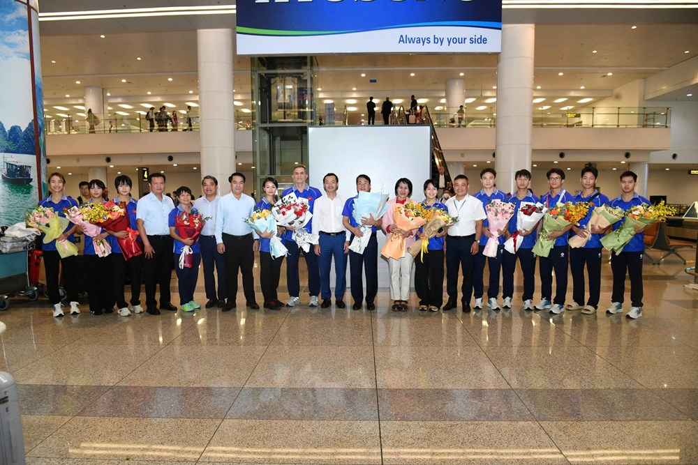 Đội tuyển karate Việt Nam về nước sau thành công tại ASIAD 2026 - ảnh 3