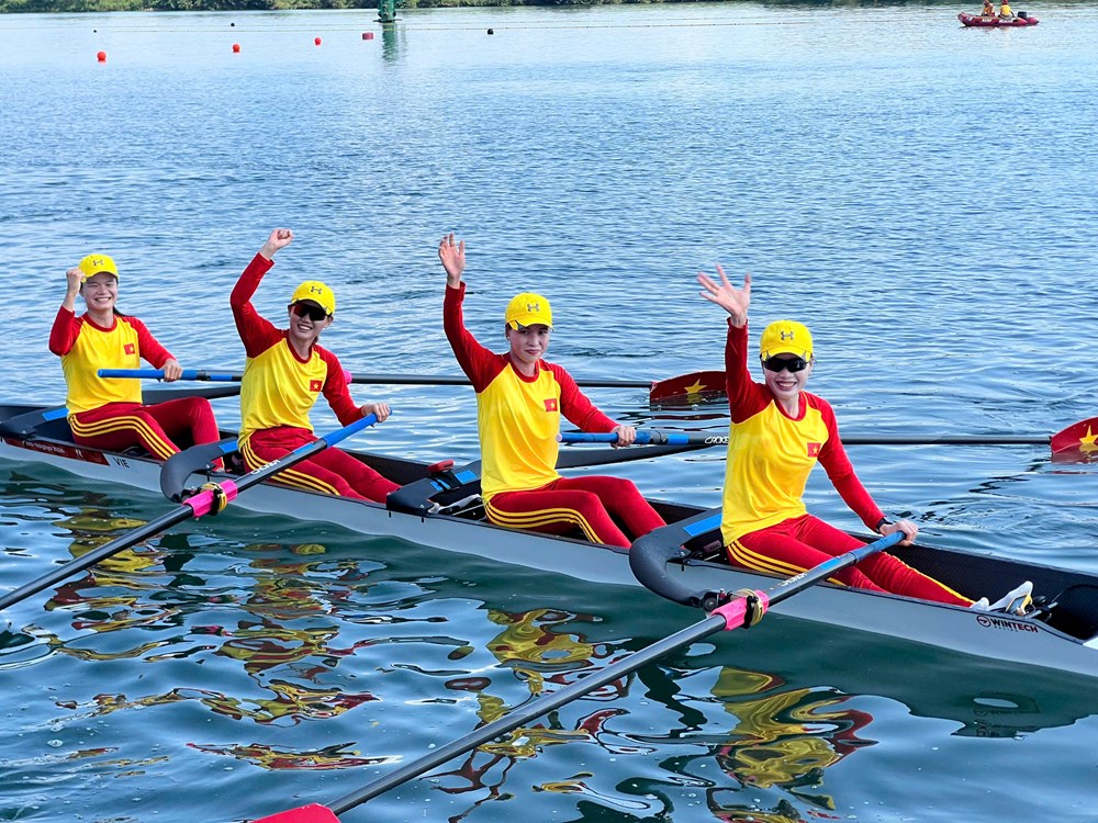 Những nhịp chèo làm nên dấu ấn của rowing TP.HCM tại ASIAD 2026 - ảnh 1