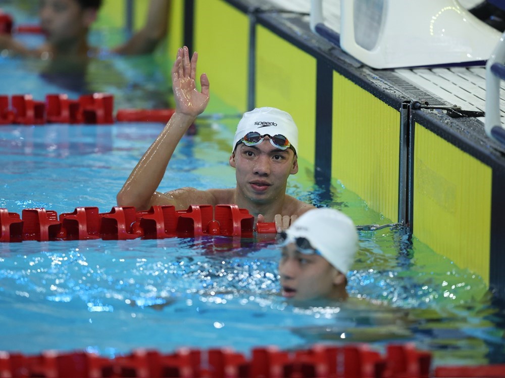 ASIAD 2026 ngày 25.9: Huy Hoàng, Thanh Bảo vào chung kết môn bơi - ảnh 1
