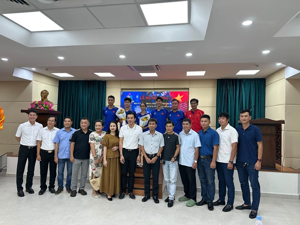 TP.HCM khen thưởng đội tuyển teqball giành HCĐ ASIAD 2026 - ảnh 2