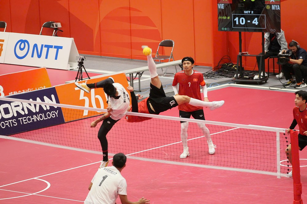 ASIAD 2026: Cầu mây nữ vào chung kết, regu nam giành HCĐ - ảnh 2