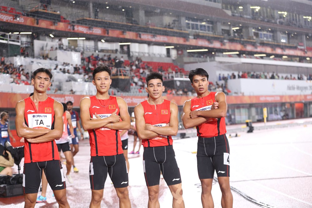 ASIAD 2026: Đội điền kinh tiếp sức 4x400m nam Việt Nam vào chung kết - ảnh 2