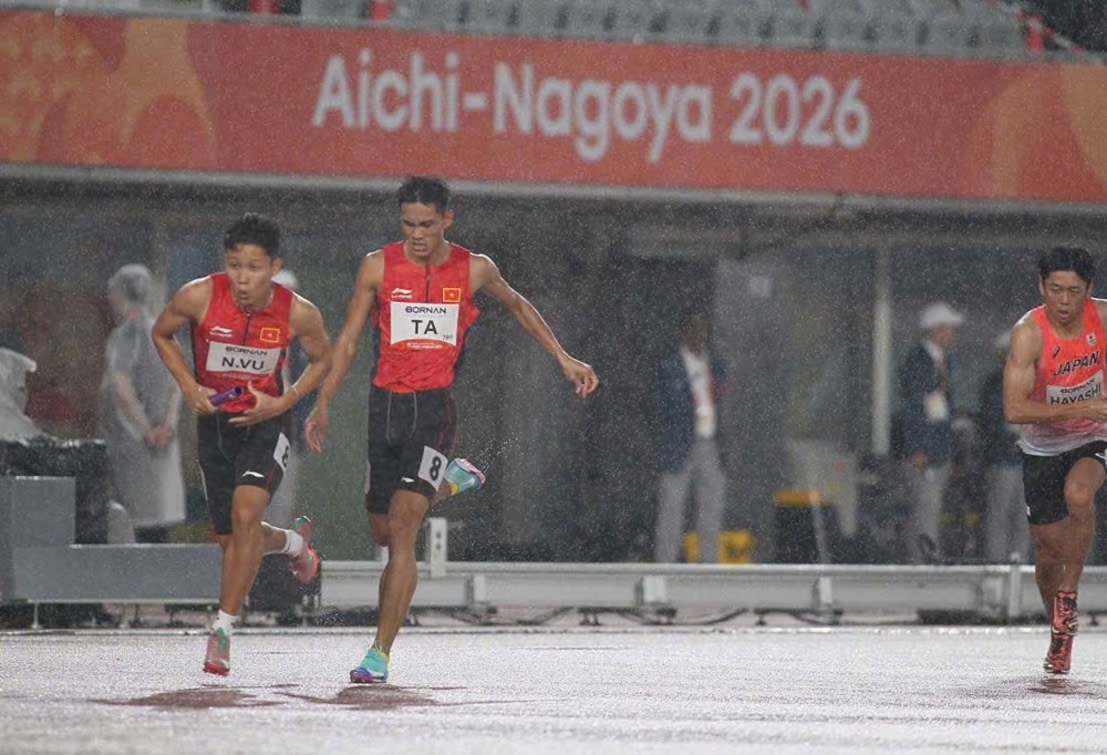 ASIAD 2026: Điền kinh Việt Nam không thể giành huy chương tiếp sức 4x400m - ảnh 2