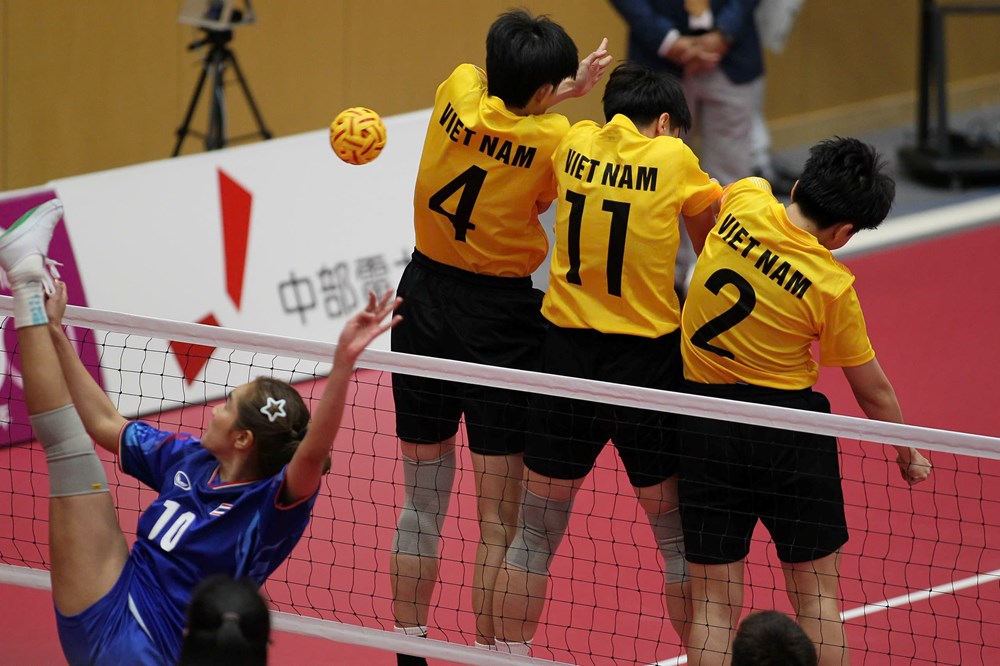 ASIAD 2026: Cầu mây nữ Việt Nam toàn thắng vào bán kết, tiến gần mục tiêu bảo vệ HCV - ảnh 1