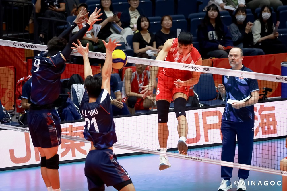 Lịch thi đấu bóng chuyền nam ASIAD 2026 hôm nay 3.10: Việt Nam gặp Đài Bắc Trung Hoa - ảnh 1