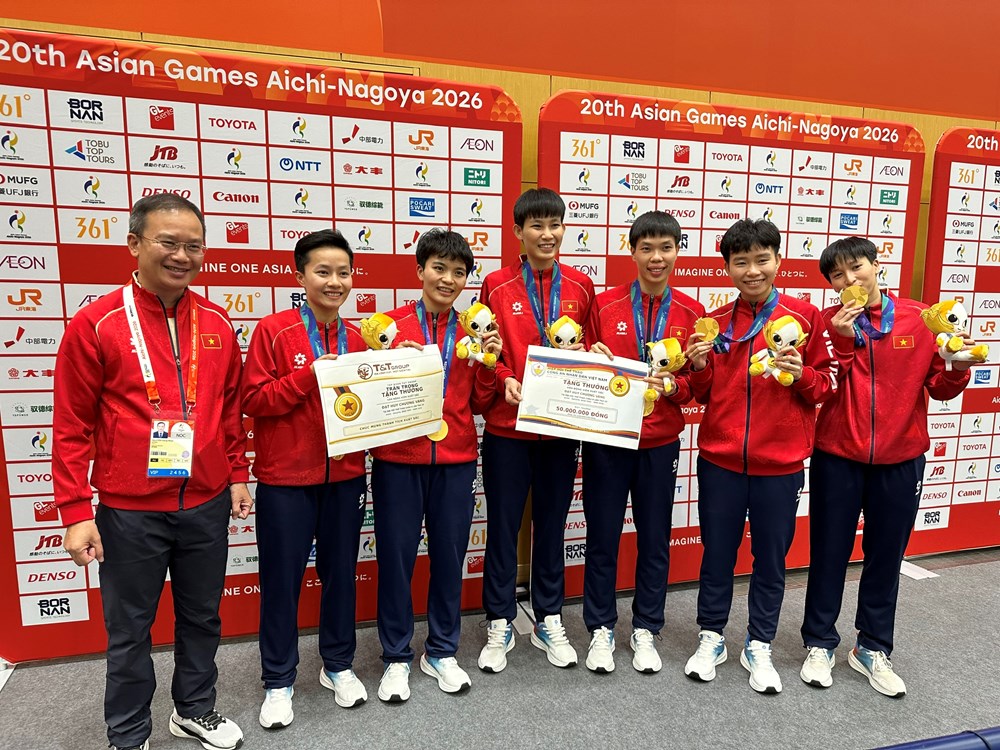 Giành HCV thứ ba, Việt Nam đang đứng thứ mấy trên bảng xếp hạng ASIAD 2026? - ảnh 1