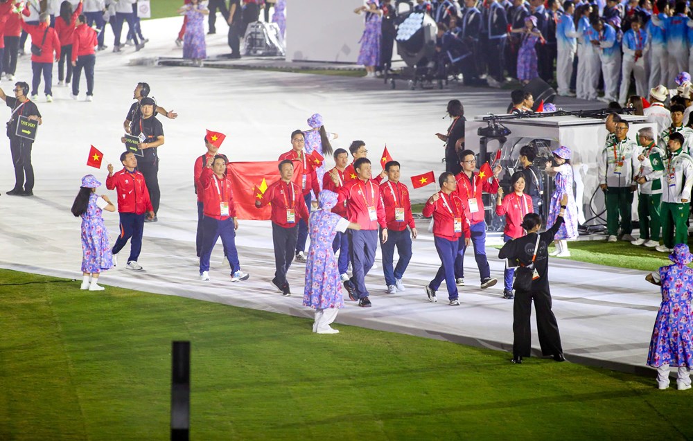 Lễ bế mạc ASIAD 2026 và lời chào ấn tượng của chủ nhà Nhật Bản - ảnh 6