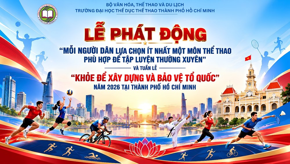 TP.HCM sẵn sàng Lễ phát động mỗi người dân lựa chọn ít nhất một môn thể thao phù hợp - ảnh 1