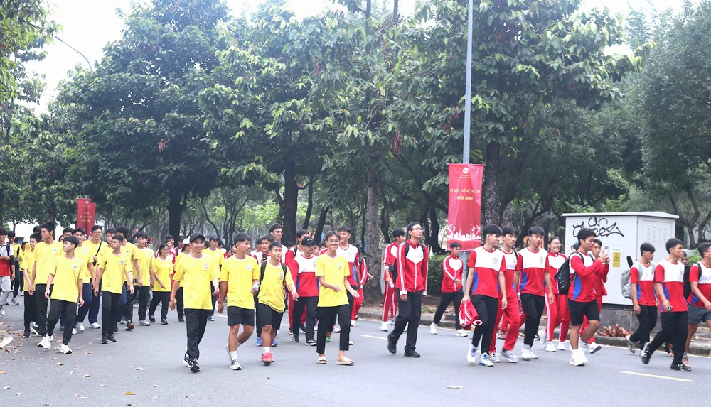 TP.HCM: Gần 10.000 người hưởng ứng Lễ phát động mỗi người dân lựa chọn ít nhất một môn thể thao phù hợp để luyện tập - ảnh 5