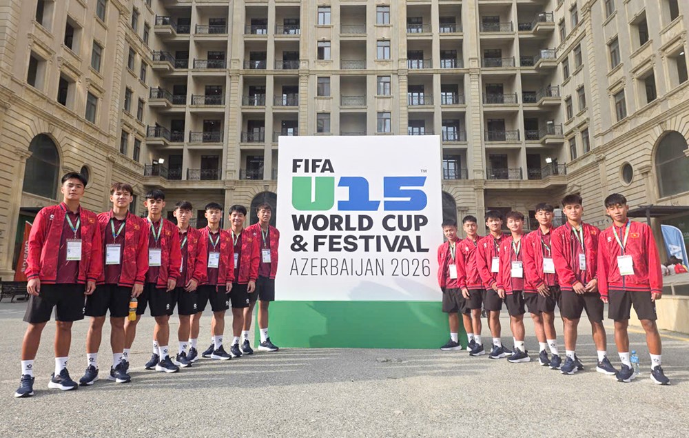 Lịch thi đấu của U15 Việt Nam tại FIFA U15 World Cup Festival 2026 - ảnh 1