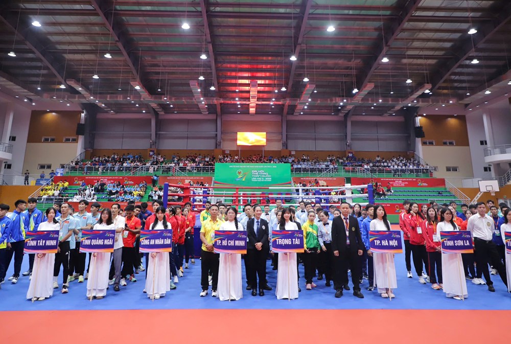 Muay mở màn Đại hội Thể thao toàn quốc 2026 tại TP.HCM - ảnh 1