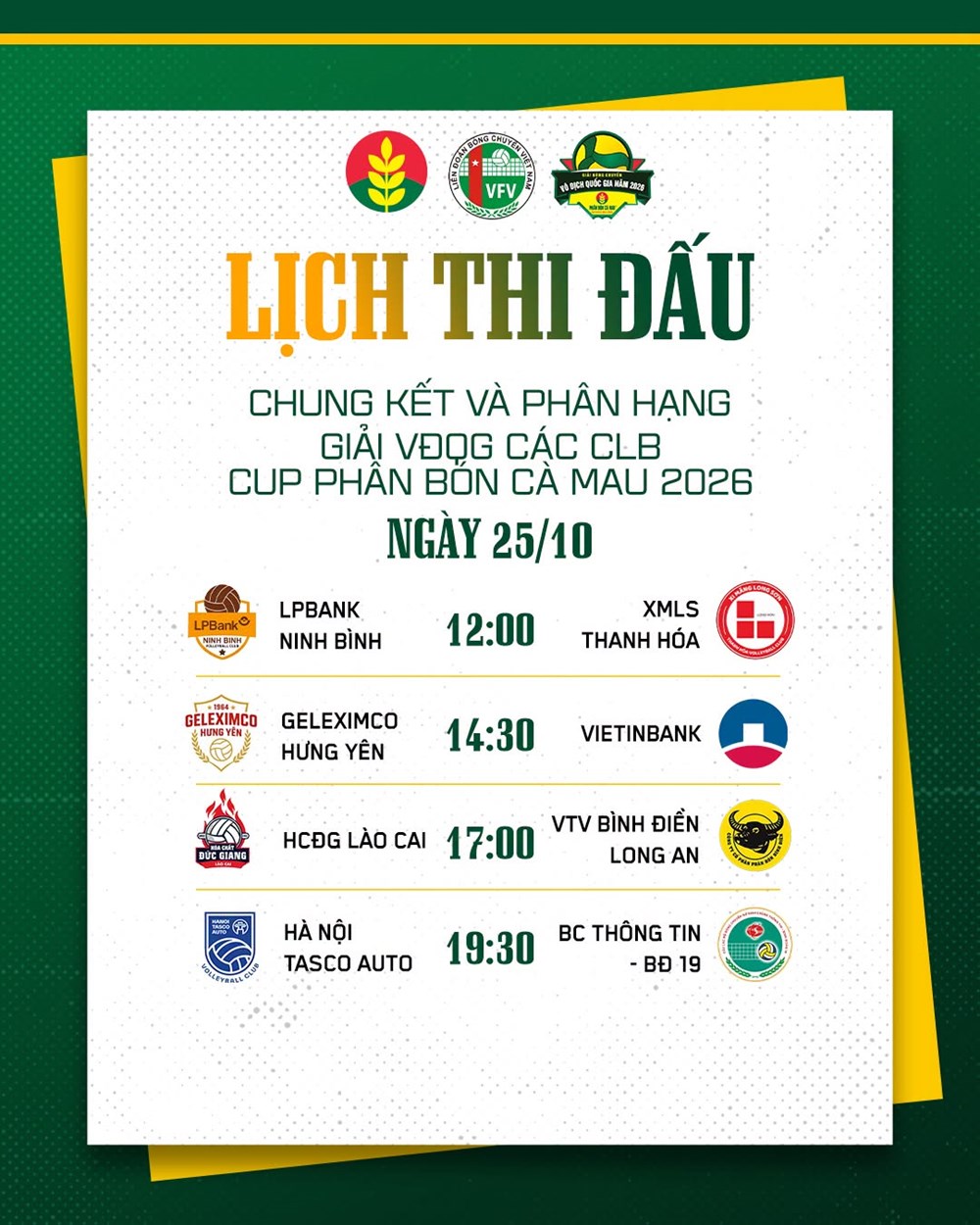 Lịch thi đấu bóng chuyền nữ VĐQG hôm nay: Chung kết đỉnh cao - ảnh 2